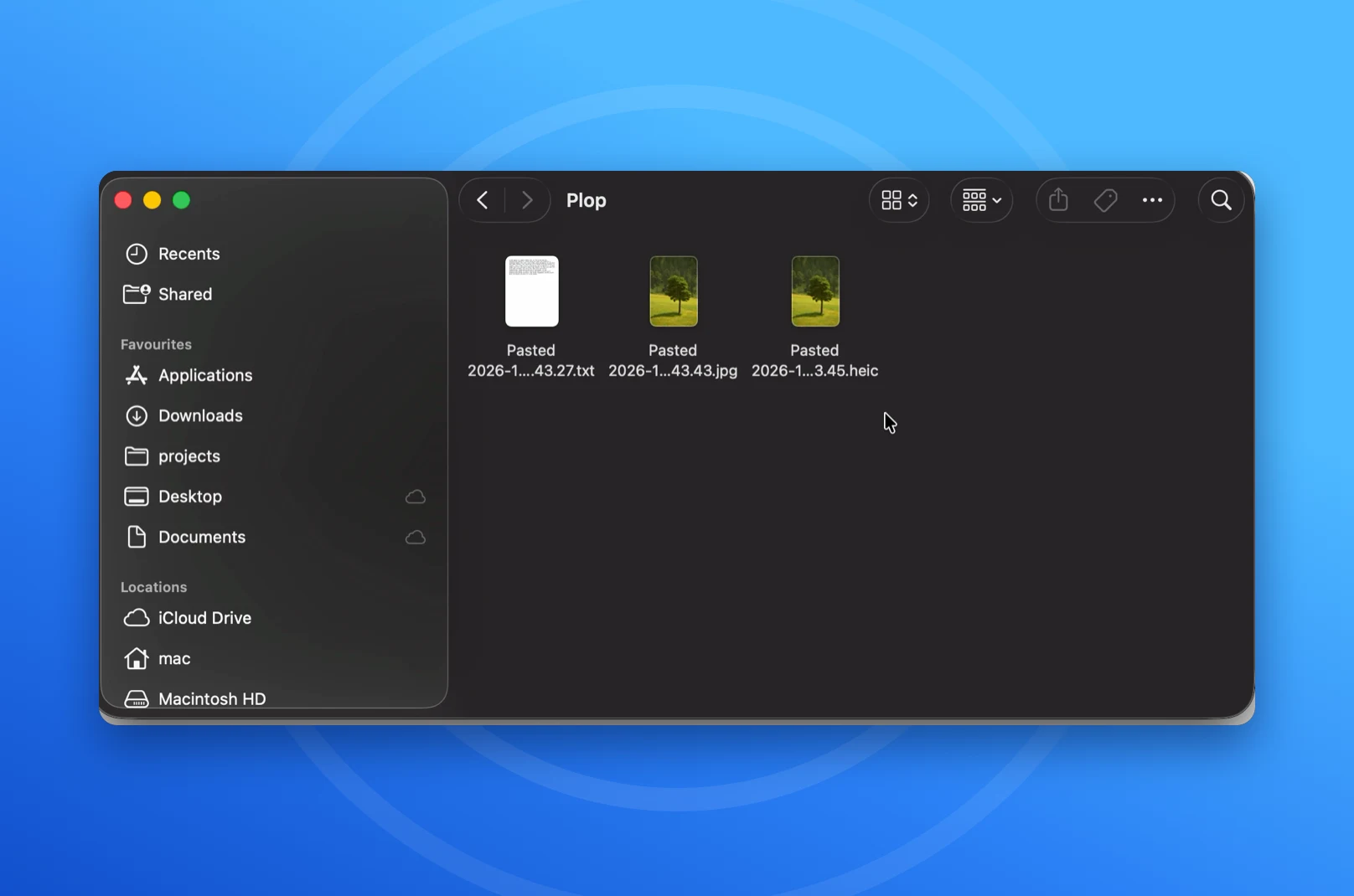 Plop for Mac
